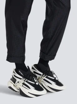 Unicorn Low-top Trainers In Neoprene And Leather-Balmain Discount