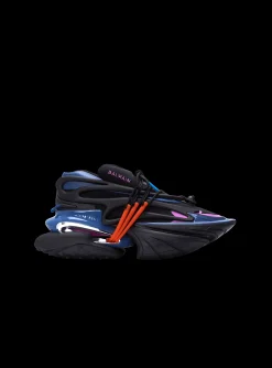 Unicorn Low-top Trainers In Neoprene And Calfskin-Balmain Cheap
