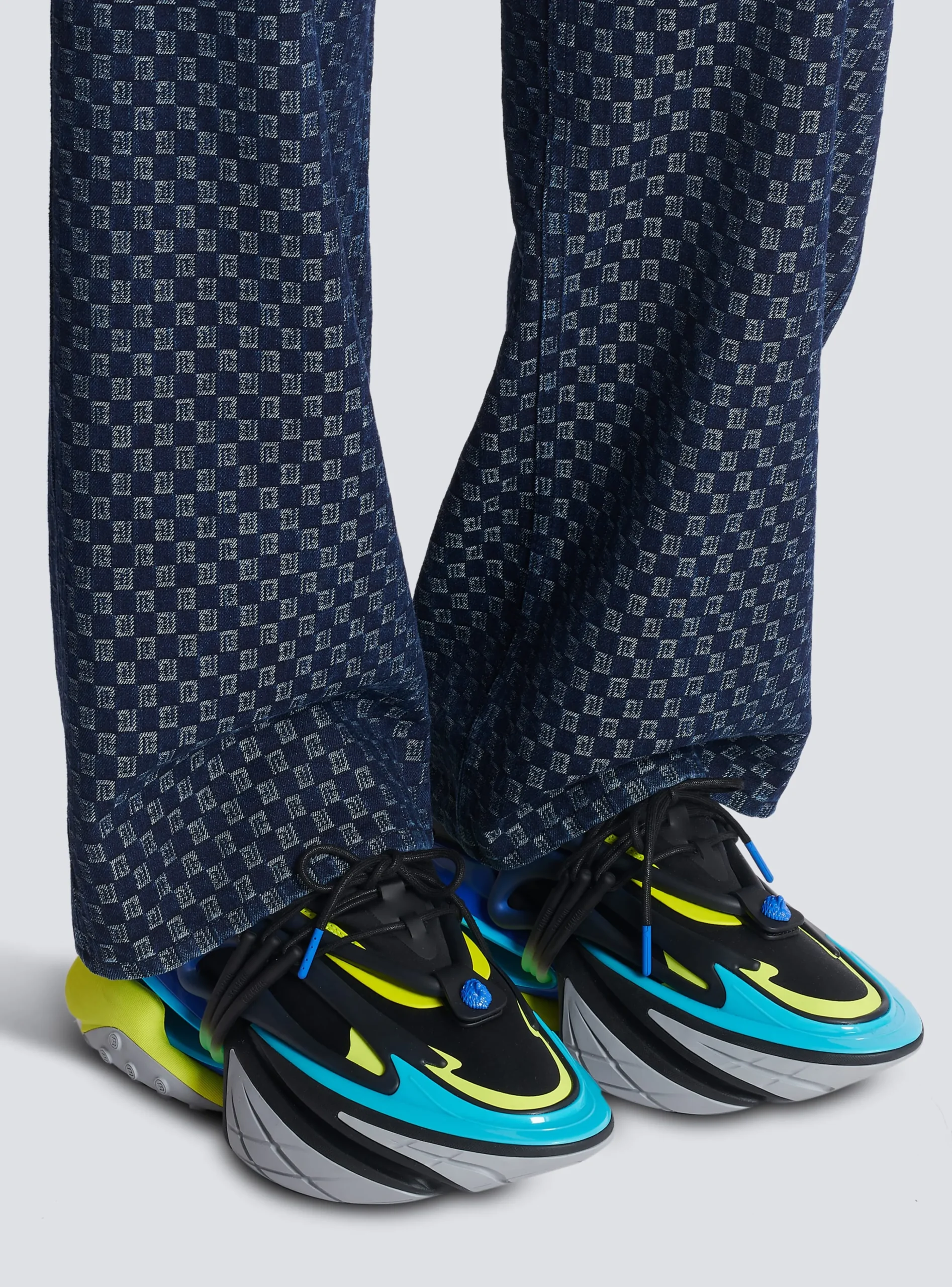 Unicorn Trainers In Neoprene And Leather-Balmain Best
