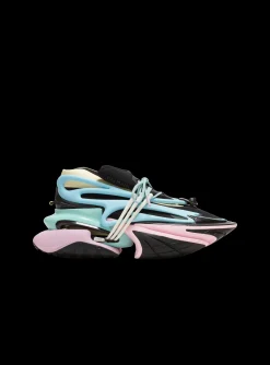 Unicorn Trainers In Neoprene And Leather-Balmain Fashion