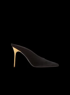 Velvet Ruby Mules-Balmain Discount