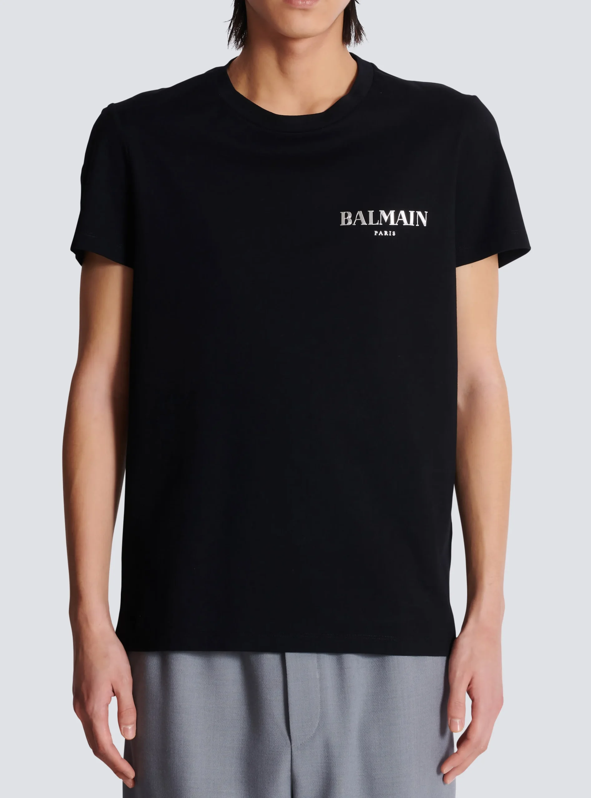 Vintage Short-sleeved T-shirt-Balmain Best