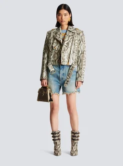Vintage Denim Shorts-Balmain Clearance