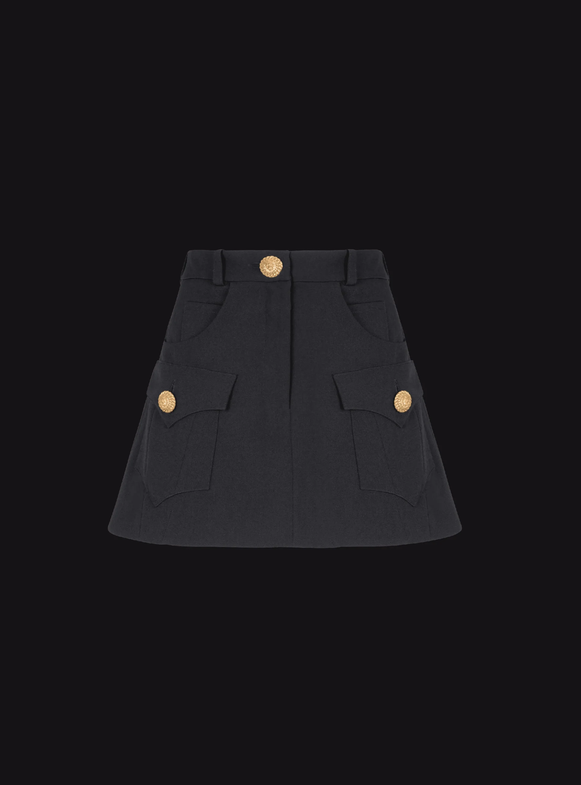 Western A-line Skirt-Balmain Store