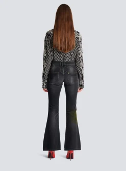 Western Bootcut Denim Jeans-Balmain Best Sale