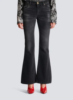 Western Bootcut Denim Jeans-Balmain Best Sale