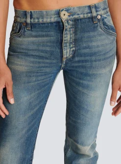 Western Bootcut Denim Jeans-Balmain Store