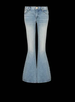 Western Bootcut Denim Jeans-Balmain Discount