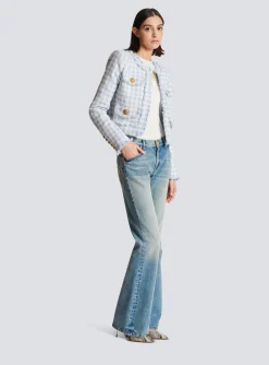 Western Bootcut Denim Jeans-Balmain Discount