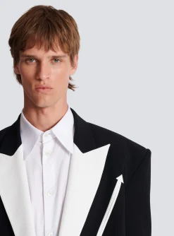 Western Crepe Blazer-Balmain Cheap