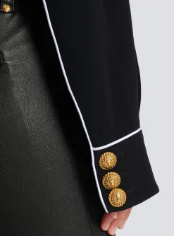 Western Crepe Jacket-Balmain Sale