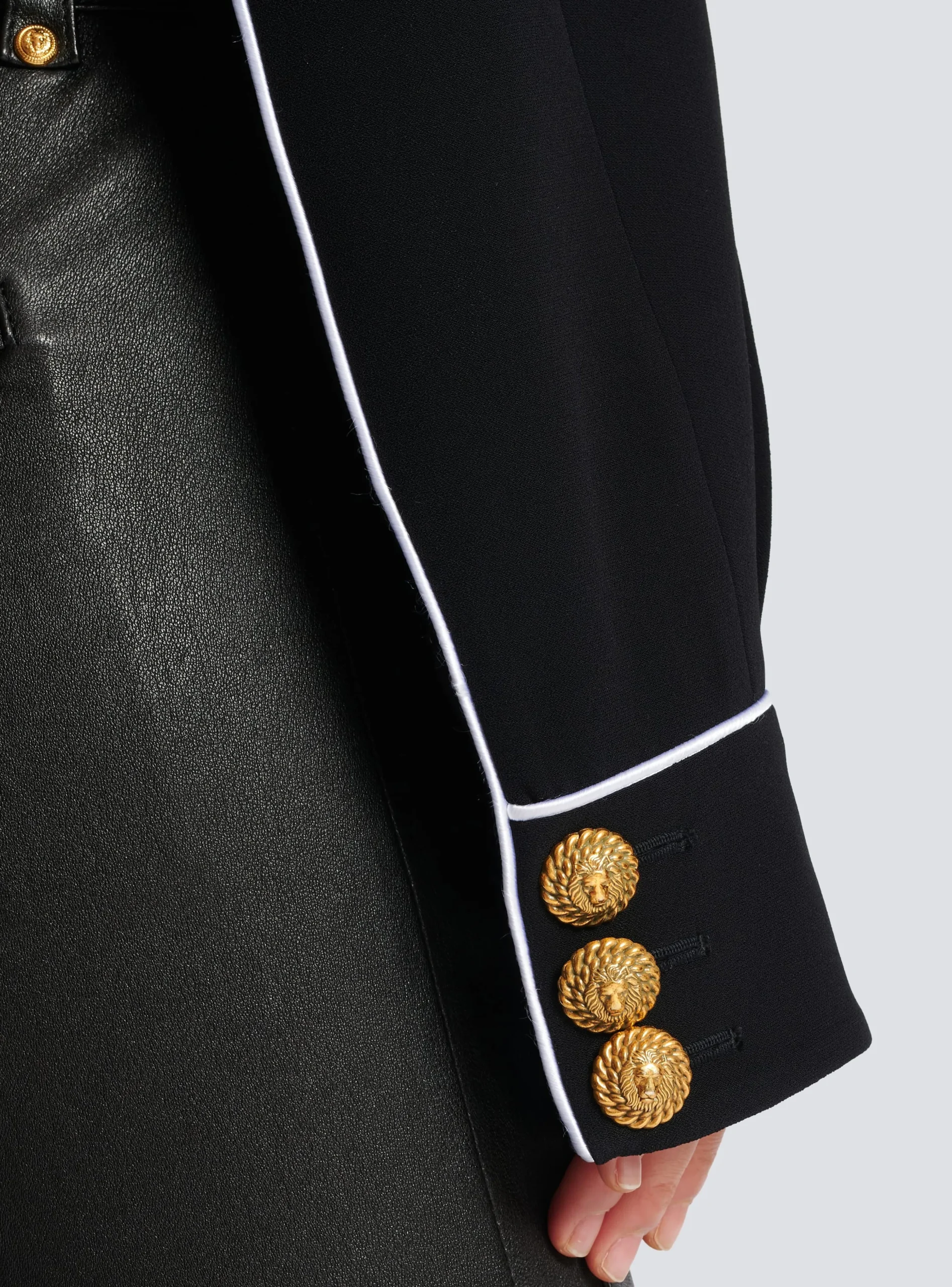 Western Crepe Jacket-Balmain Sale