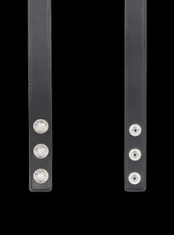 Western Leather And Crystal Belt-Balmain Outlet
