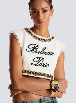 Western Leather And Golden Metal Bracelet-Balmain Hot