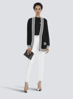 Wool And Cashmere Cardigan-Balmain Cheap