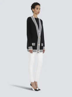 Wool And Cashmere Cardigan-Balmain Cheap