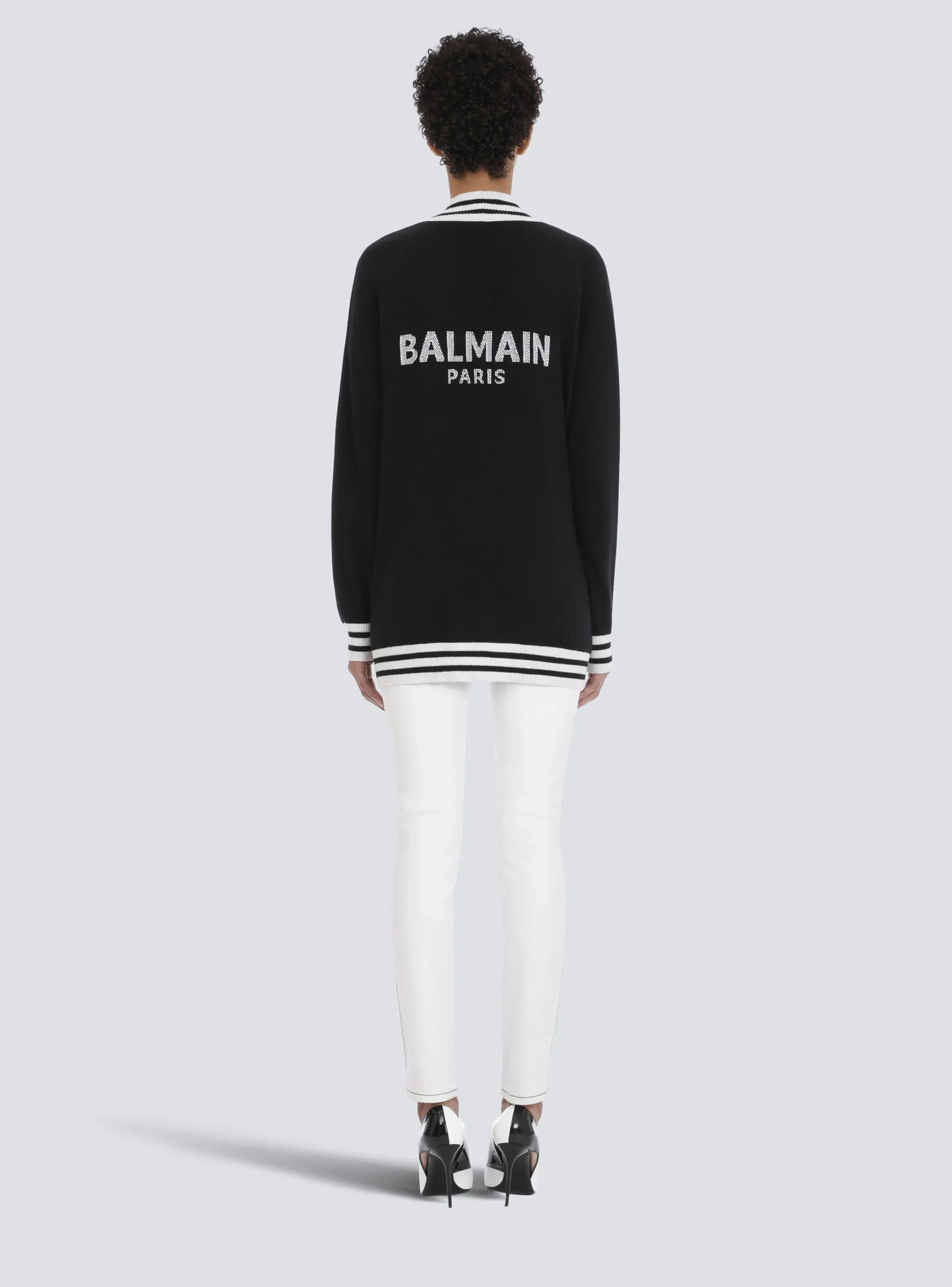 Wool And Cashmere Cardigan-Balmain Cheap