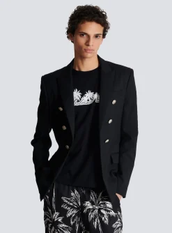 Wool 6-button Jacket-Balmain Best Sale
