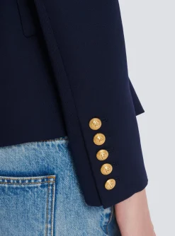 Wool Double-breasted Jacket-Balmain Store