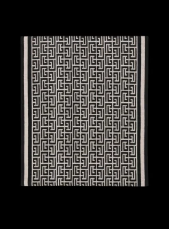 Wool Scarf With Monogram-Balmain Online